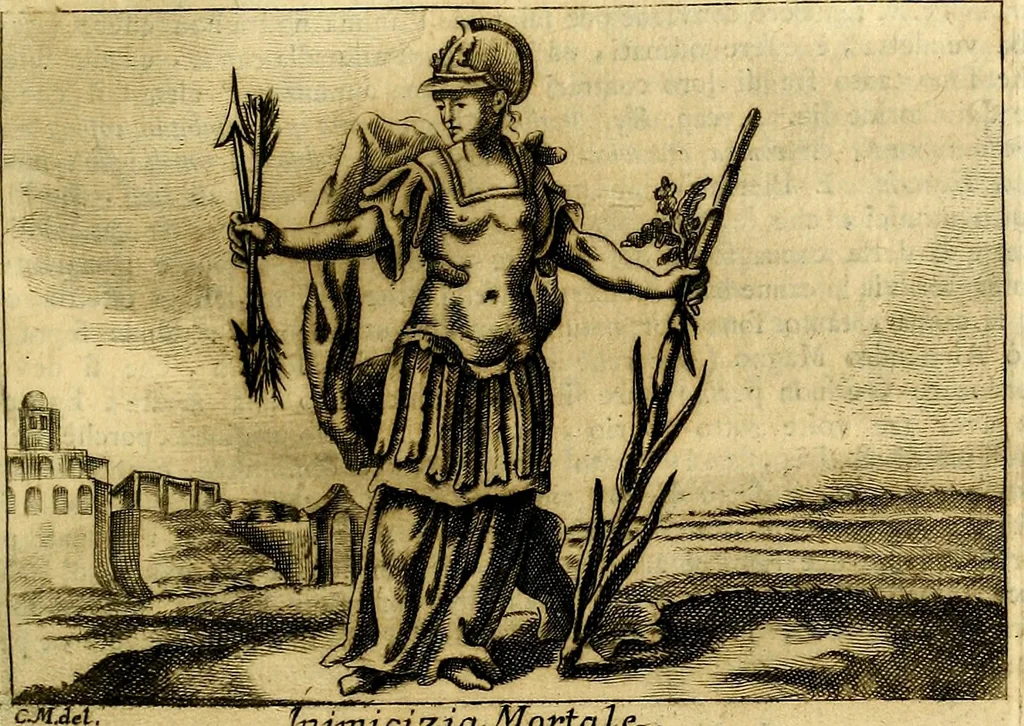 An illustration from Iconologia, 1764, leaf 296