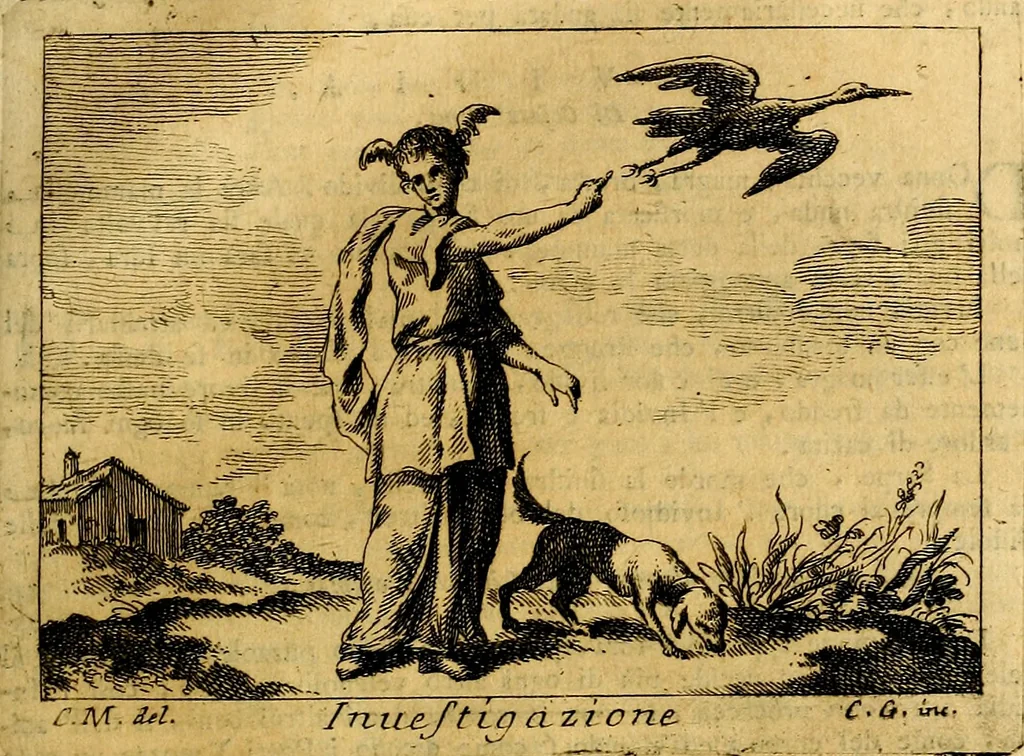 An illustration from Iconologia, 1764, leaf 328