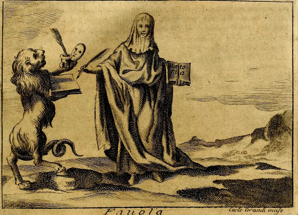 An illustration from Iconologia, 1764, leaf 34
