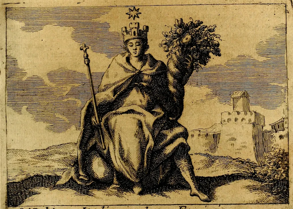 An illustration from Iconologia, 1764, leaf 346