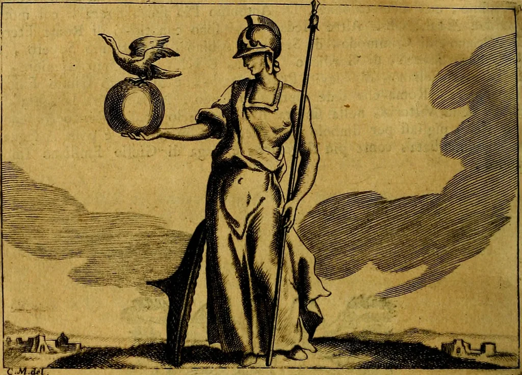 An illustration from Iconologia, 1764, leaf 359