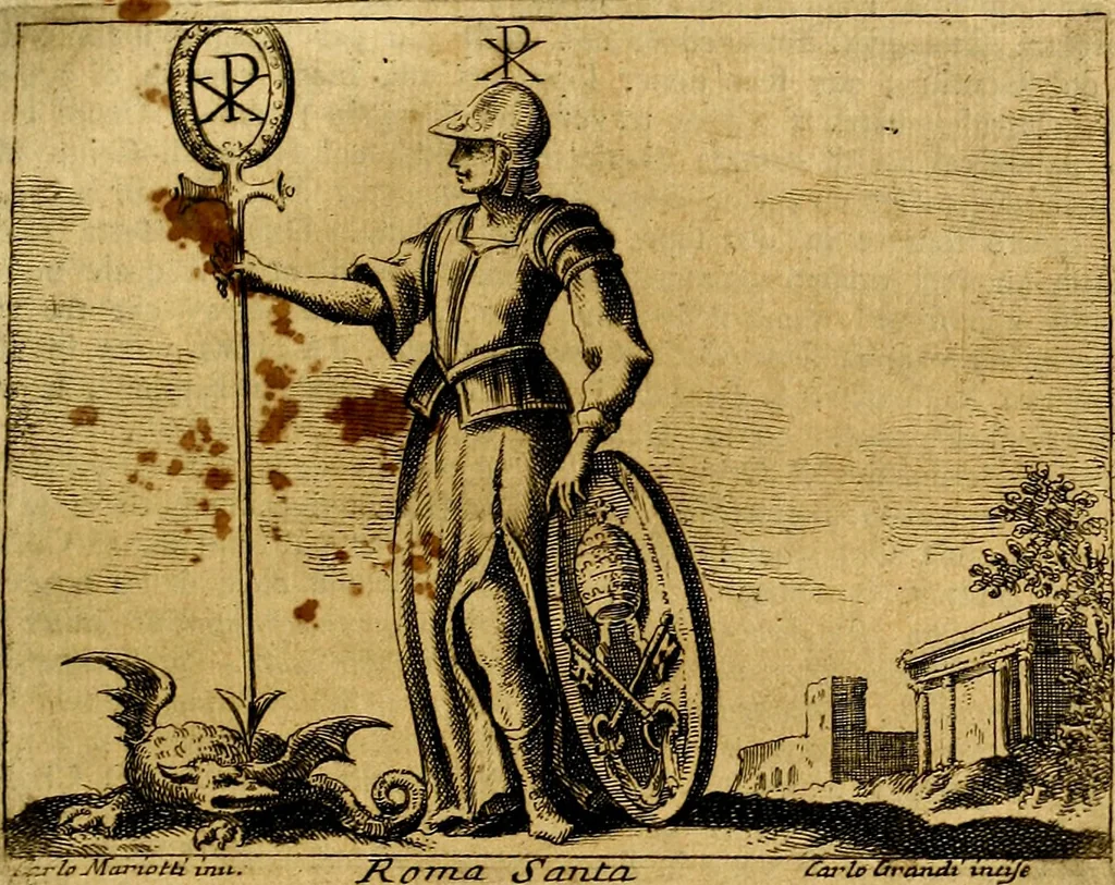 An illustration from Iconologia, 1764, leaf 374