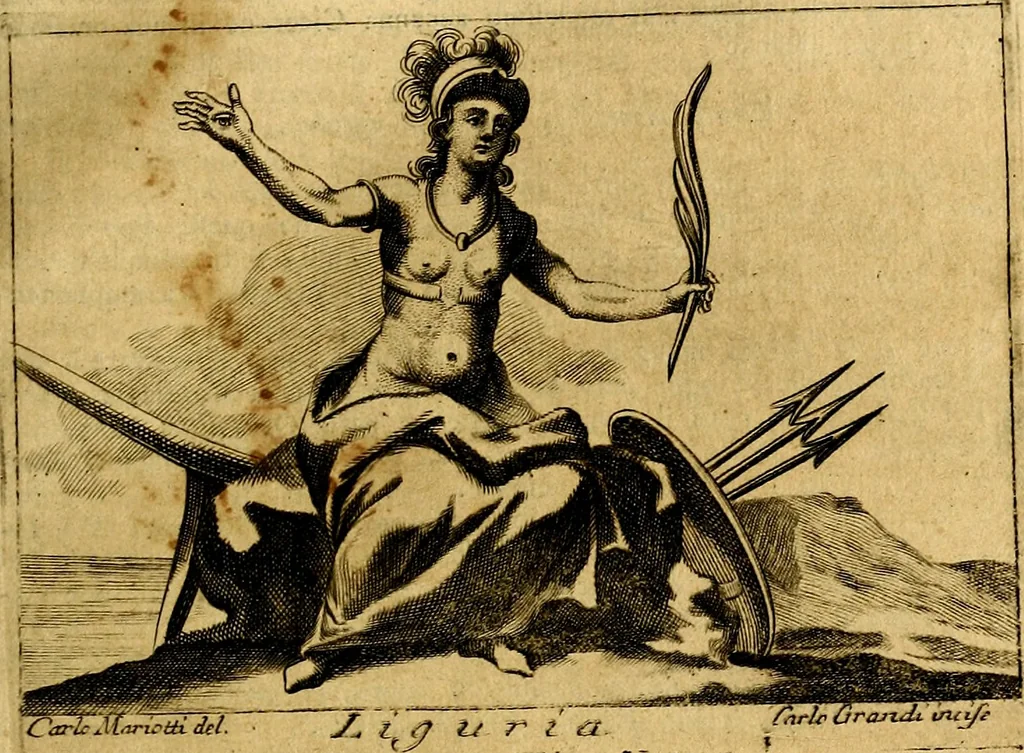 An illustration from Iconologia, 1764, leaf 378