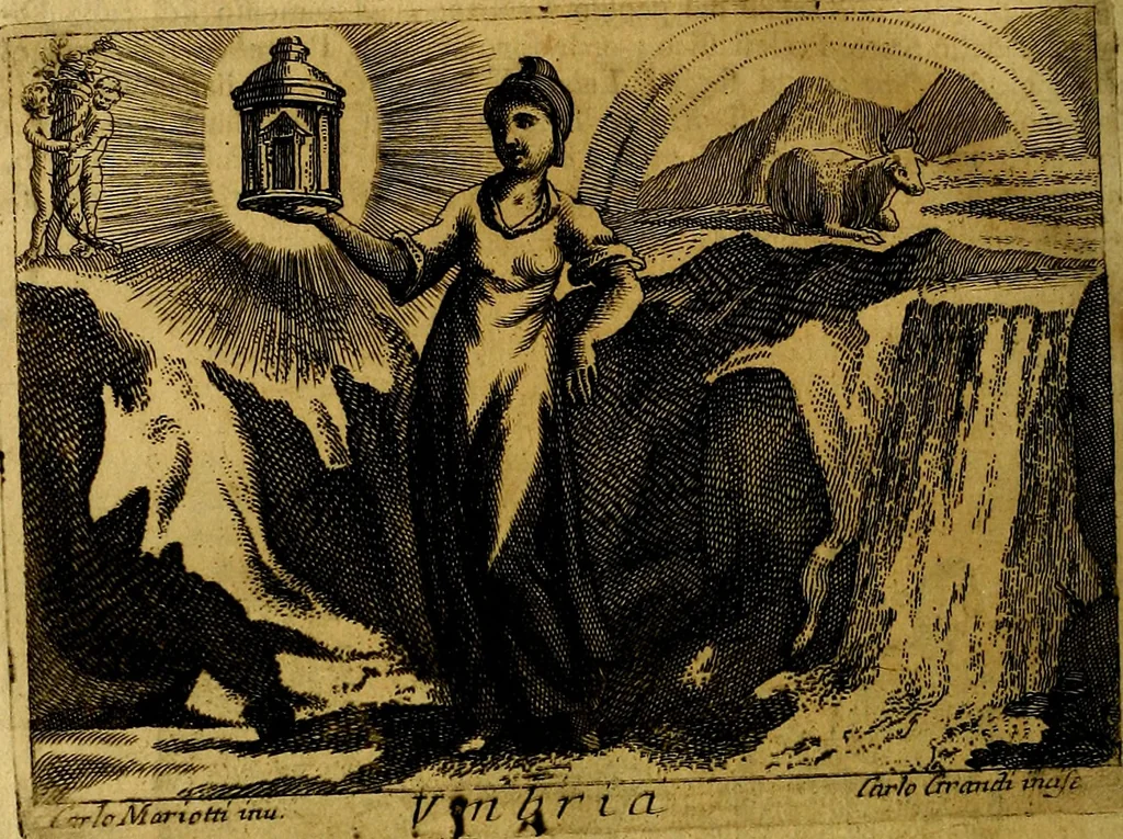 An illustration from Iconologia, 1764, leaf 385