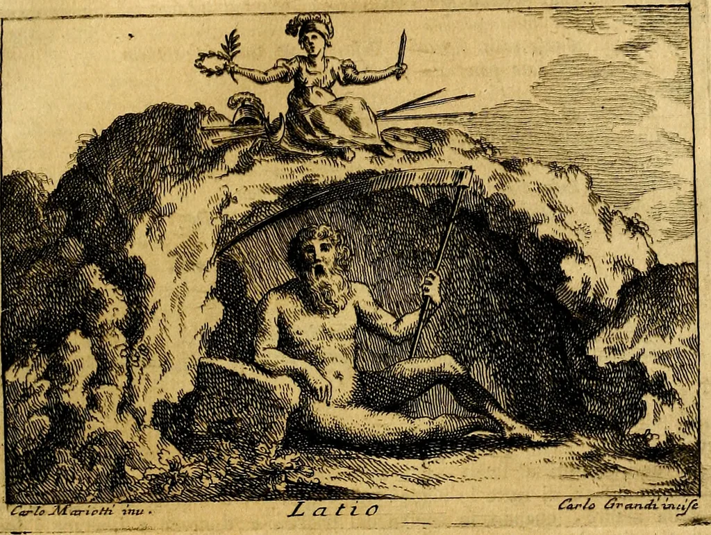 An illustration from Iconologia, 1764, leaf 390