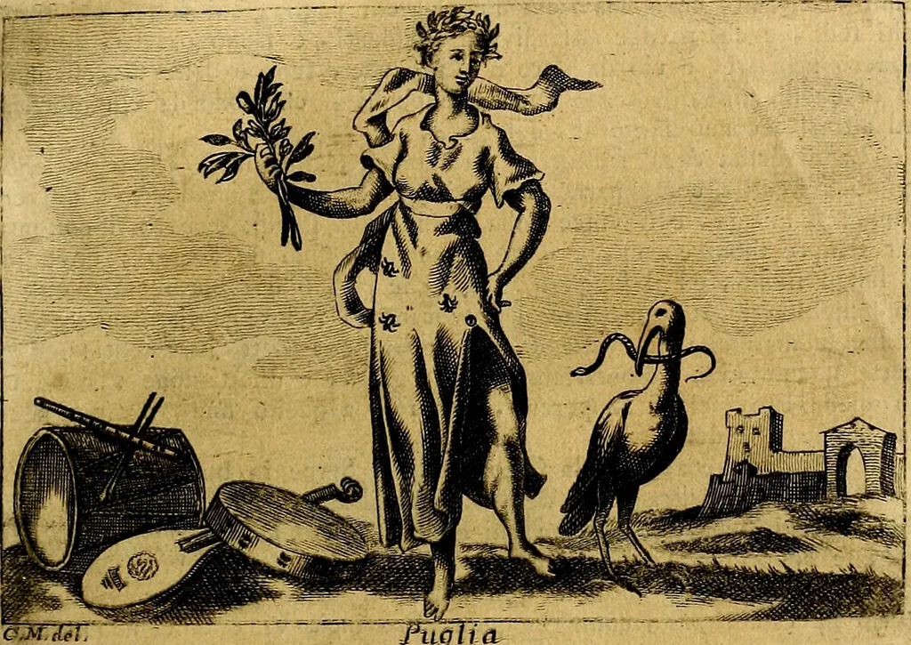 An illustration from Iconologia, 1764, leaf 398