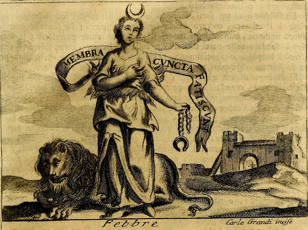 An illustration from Iconologia, 1764, leaf 40