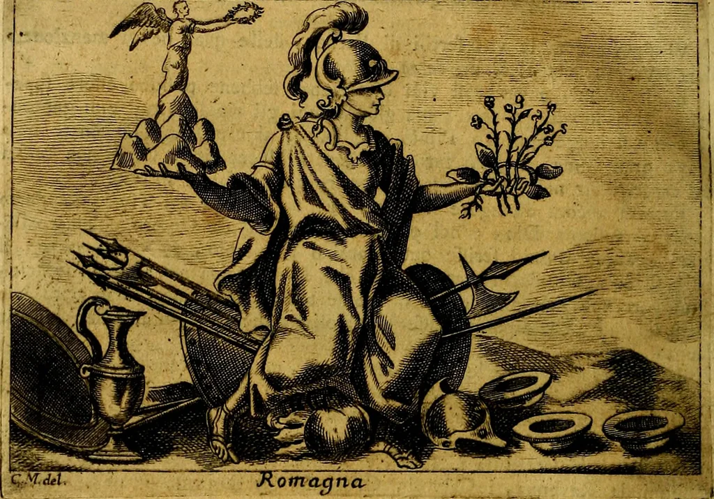 An illustration from Iconologia, 1764, leaf 407