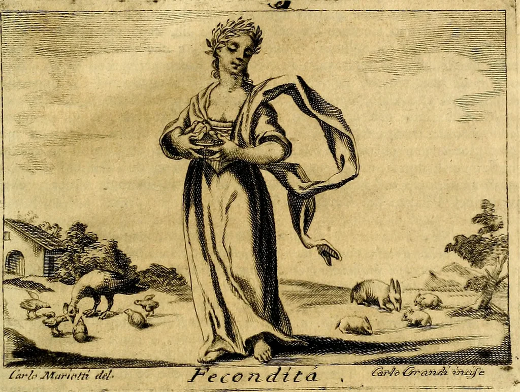 An illustration from Iconologia, 1764, leaf 44
