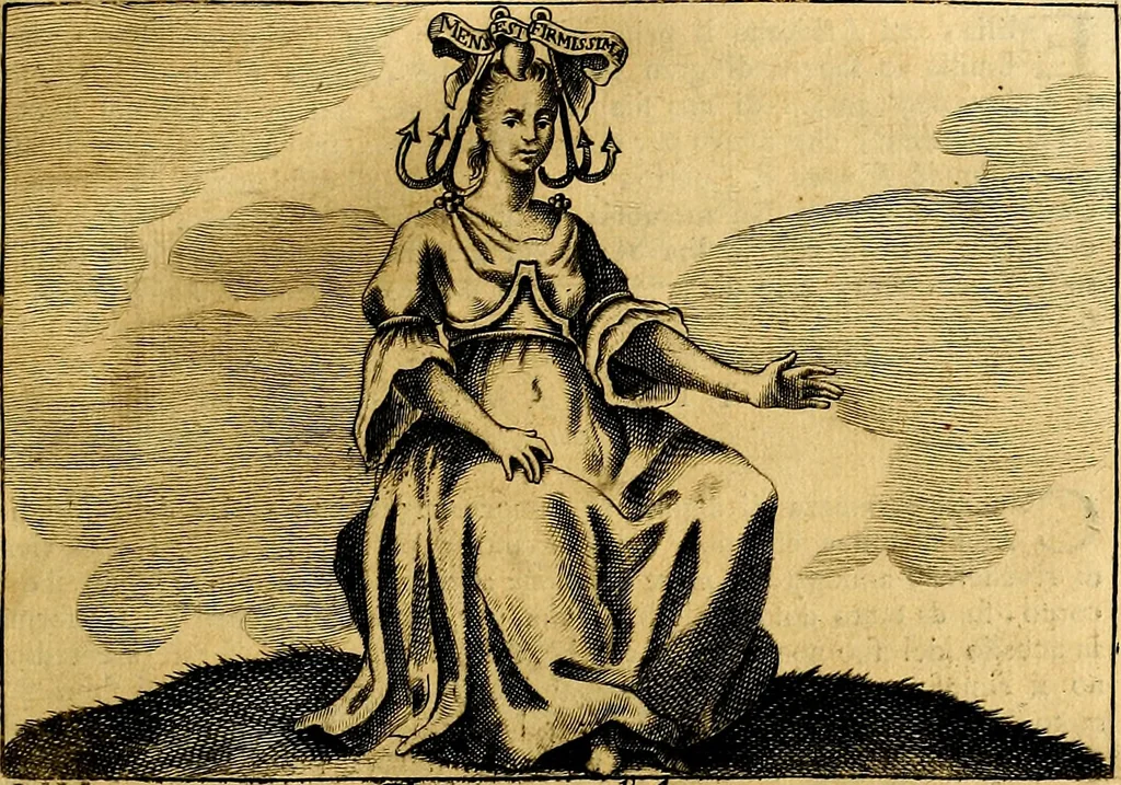 An illustration from Iconologia, 1764, leaf 72