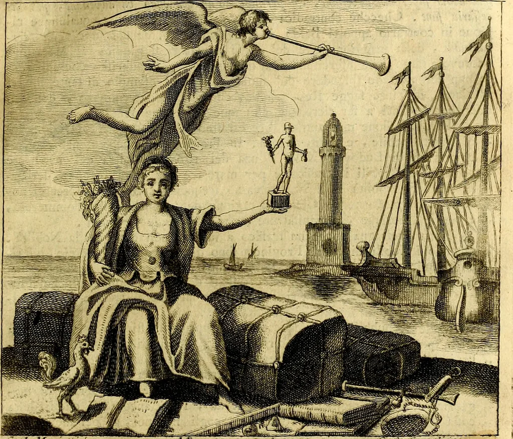 An illustration from Iconologia, 1764, leaf 104