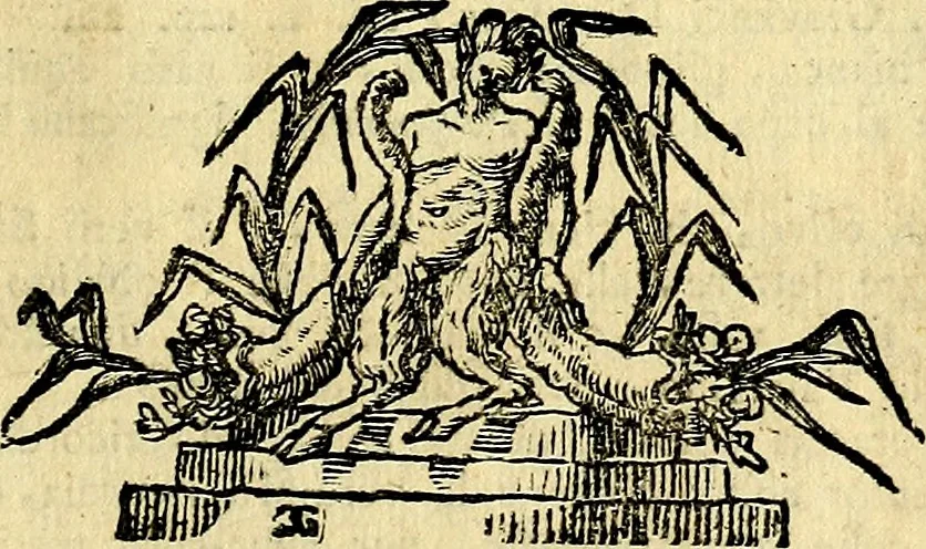 An illustration from Iconologia, 1764, leaf 142
