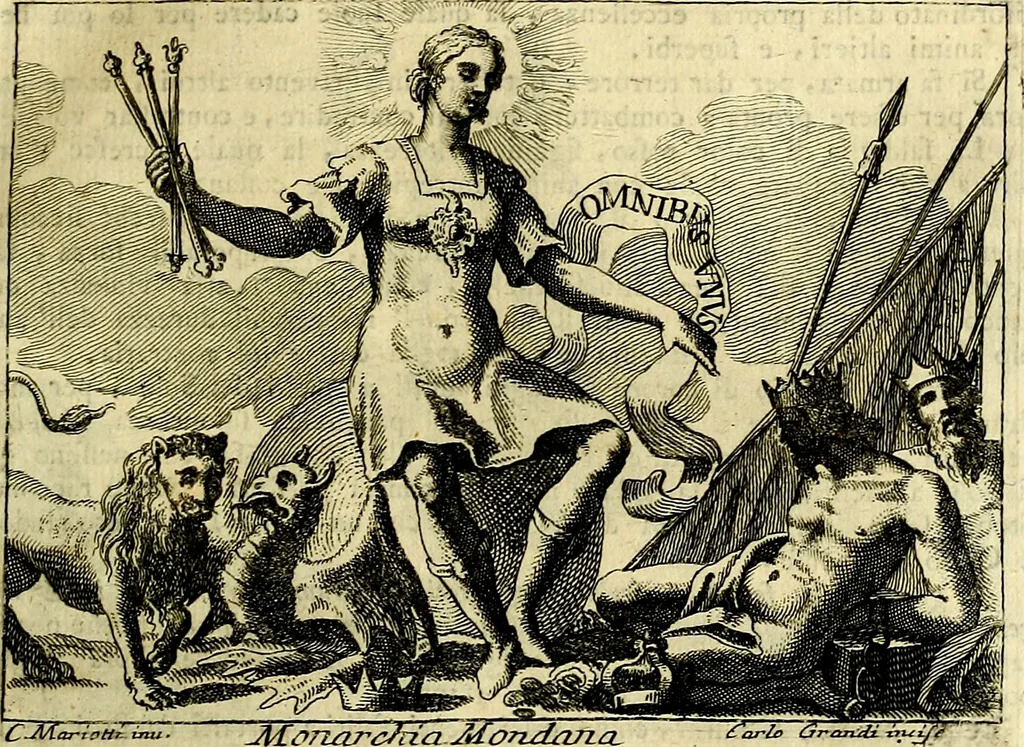 An illustration from Iconologia, 1764, leaf 160