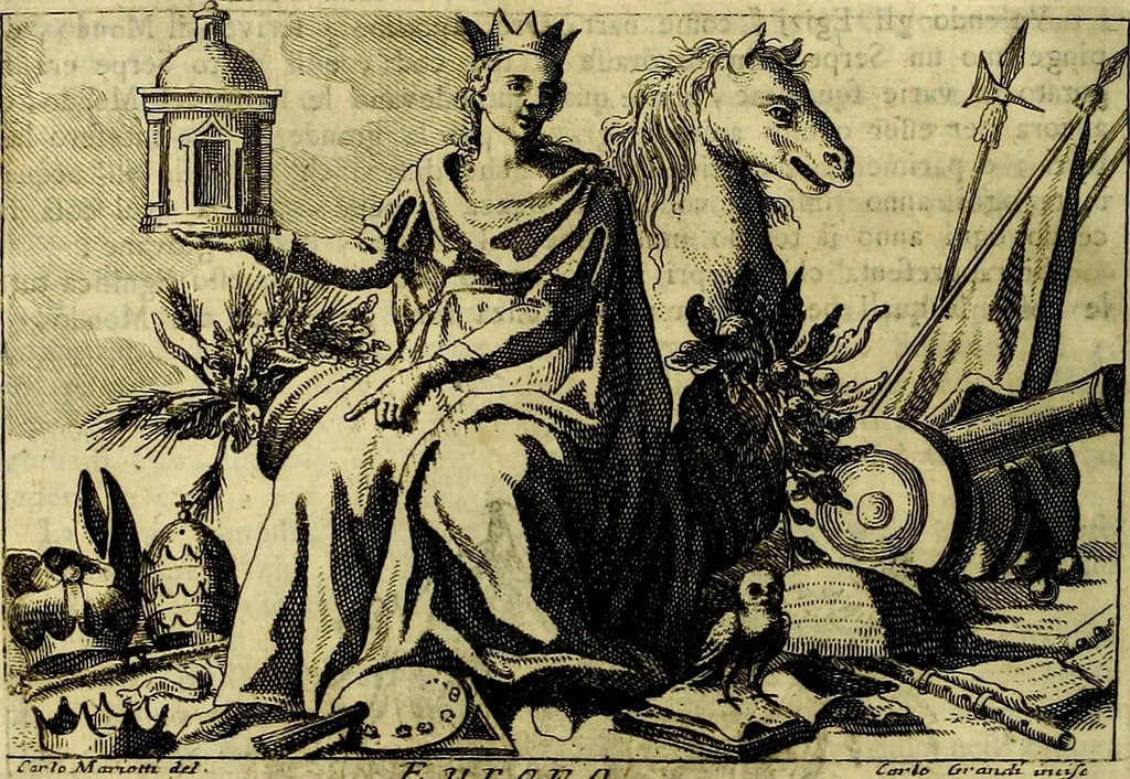An illustration from Iconologia, 1764, leaf 165