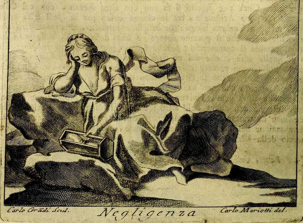 An illustration from Iconologia, 1764, leaf 217