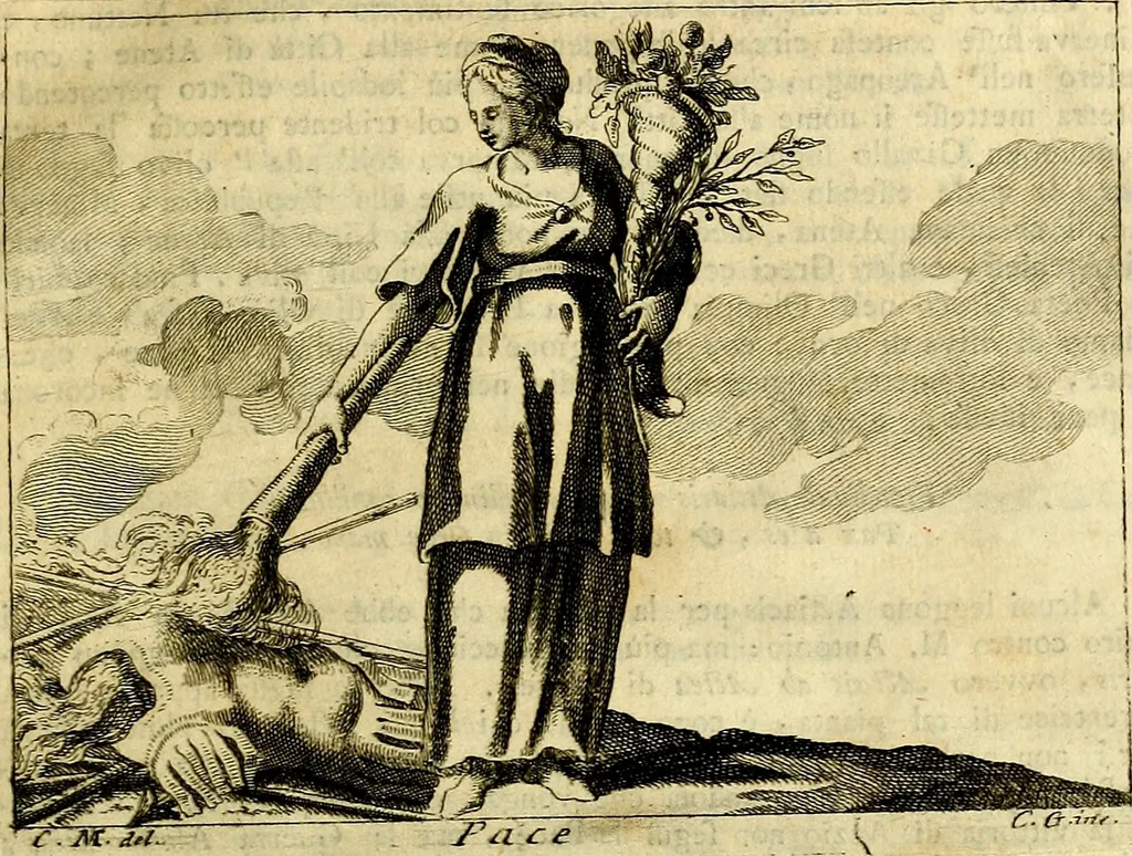 An illustration from Iconologia, 1764, leaf 332