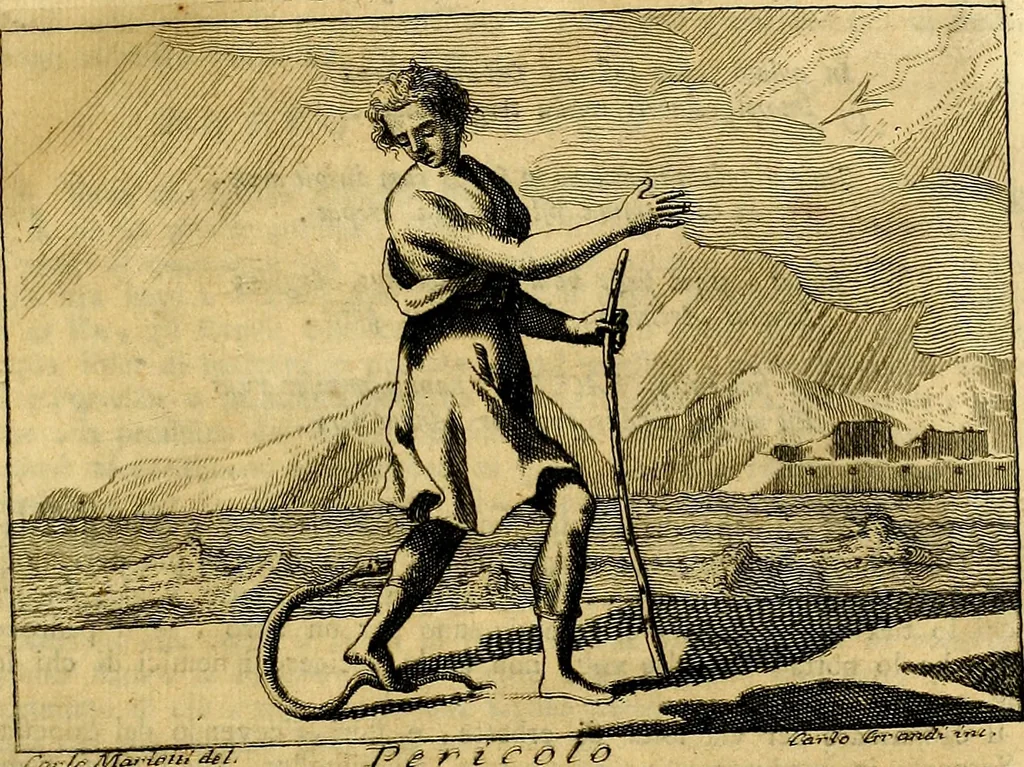 An illustration from Iconologia, 1764, leaf 374
