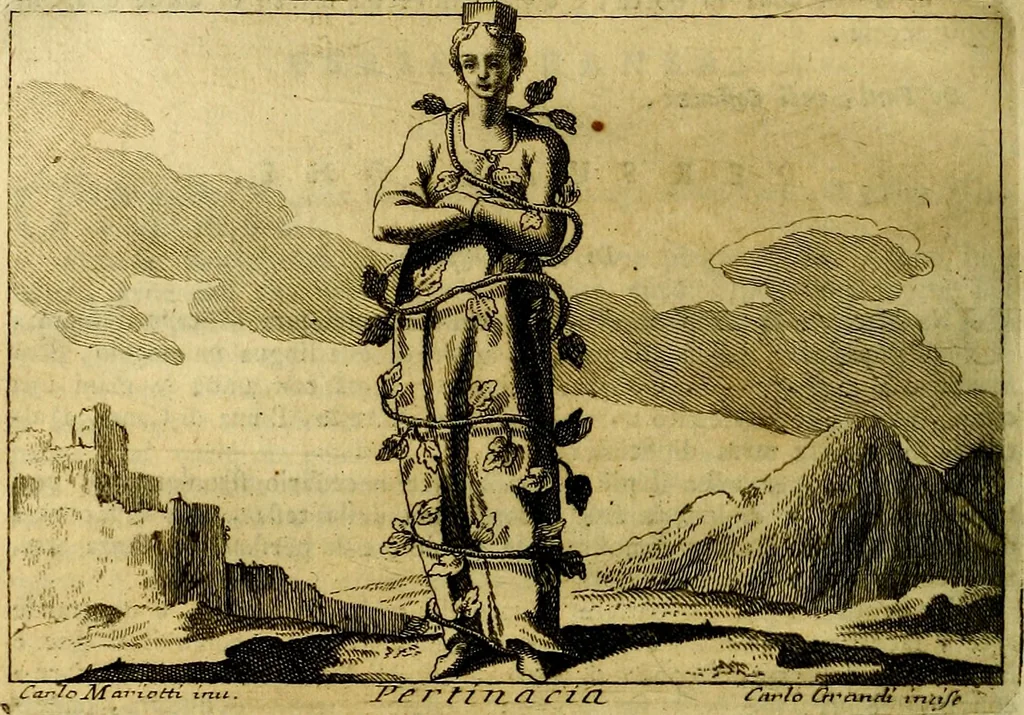 An illustration from Iconologia, 1764, leaf 381