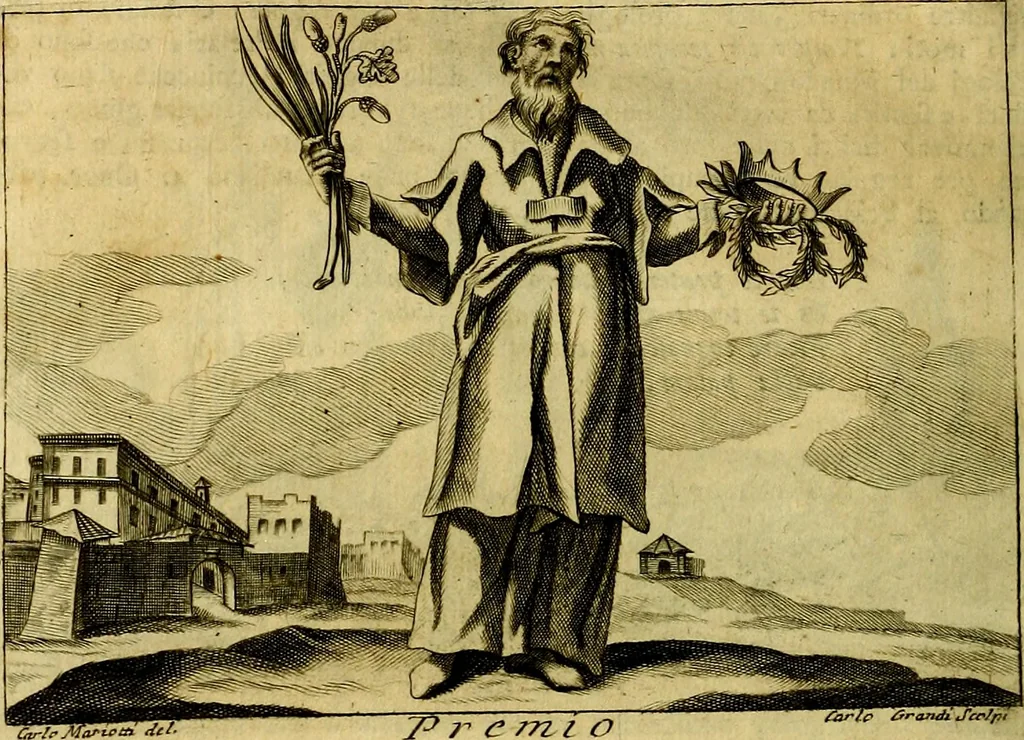 An illustration from Iconologia, 1764, leaf 415