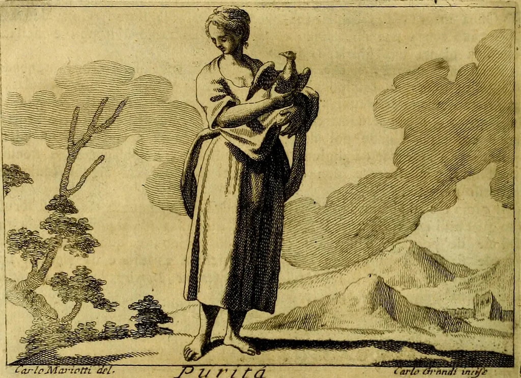 An illustration from Iconologia, 1764, leaf 445