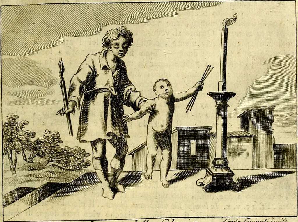An illustration from Iconologia, 1764, leaf 56