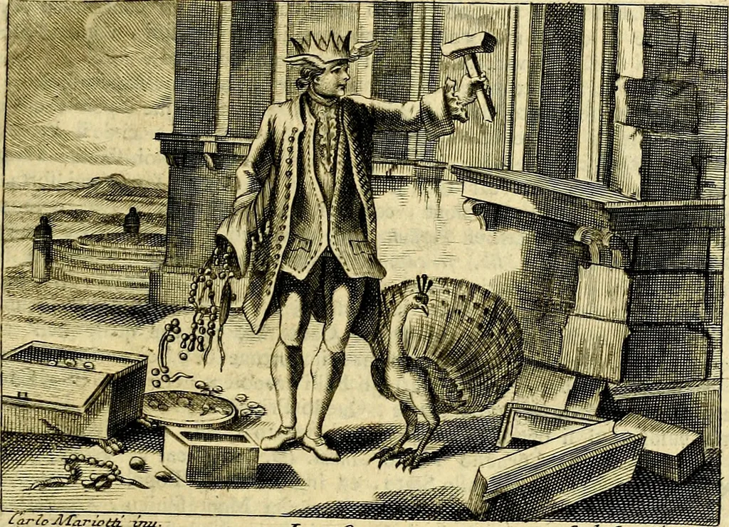 An illustration from Iconologia, 1764, leaf 58