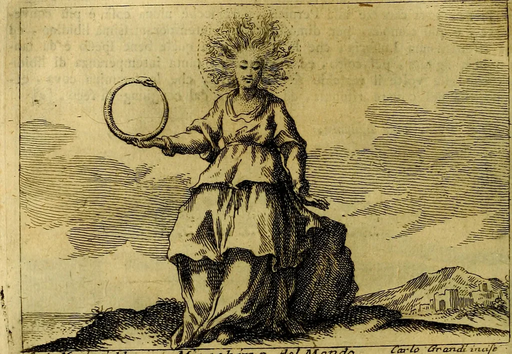 An illustration from Iconologia, 1764, leaf 67