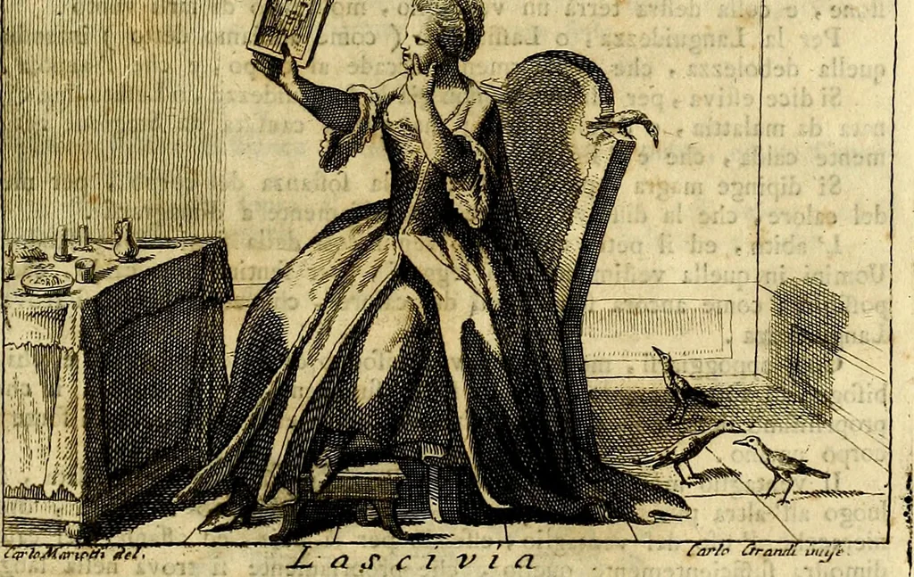 An illustration from Iconologia, 1764, leaf 8