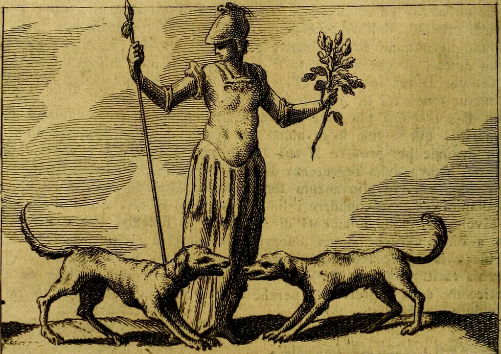 An illustration from Iconologia, 1764, leaf 105
