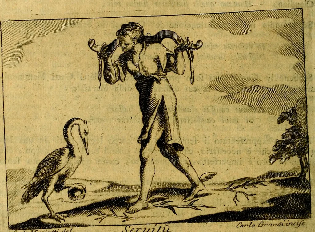 An illustration from Iconologia, 1764, leaf 117