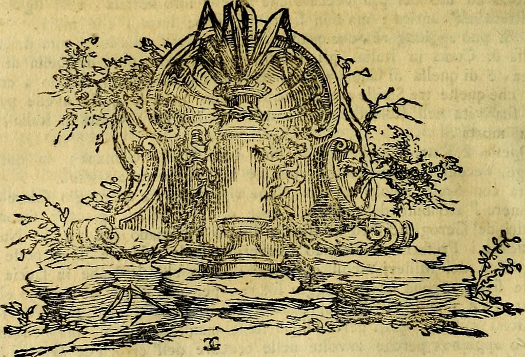 An illustration from Iconologia, 1764, leaf 147