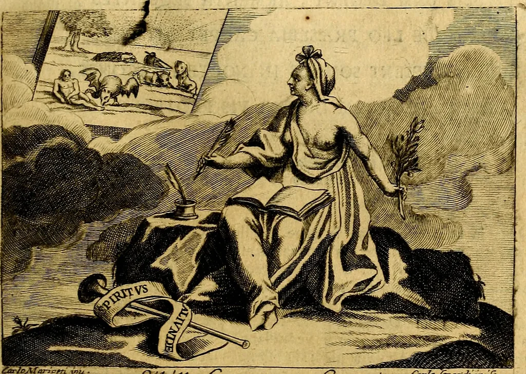 An illustration from Iconologia, 1764, leaf 154