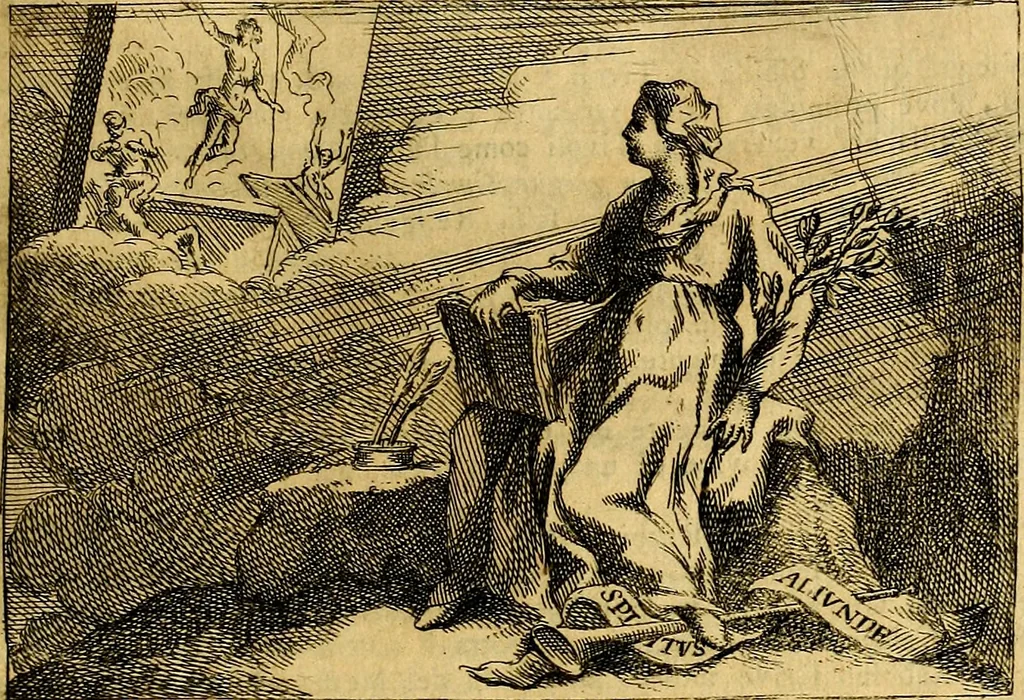 An illustration from Iconologia, 1764, leaf 168