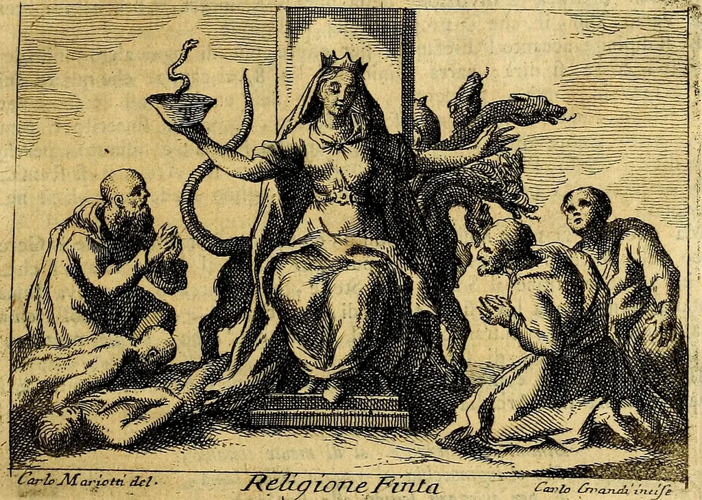 An illustration from Iconologia, 1764, leaf 18