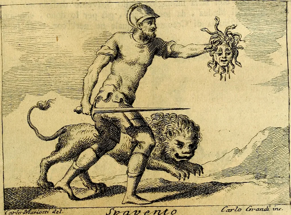 An illustration from Iconologia, 1764, leaf 218
