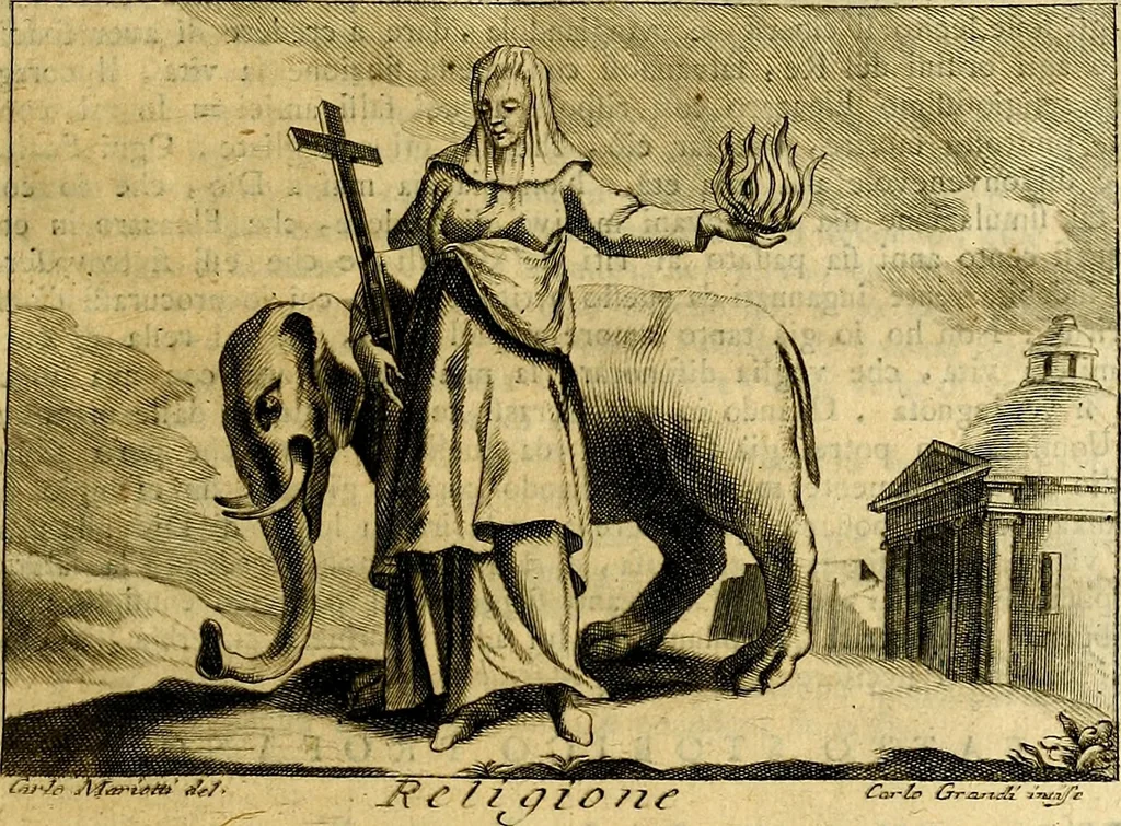 An illustration from Iconologia, 1764, leaf 22