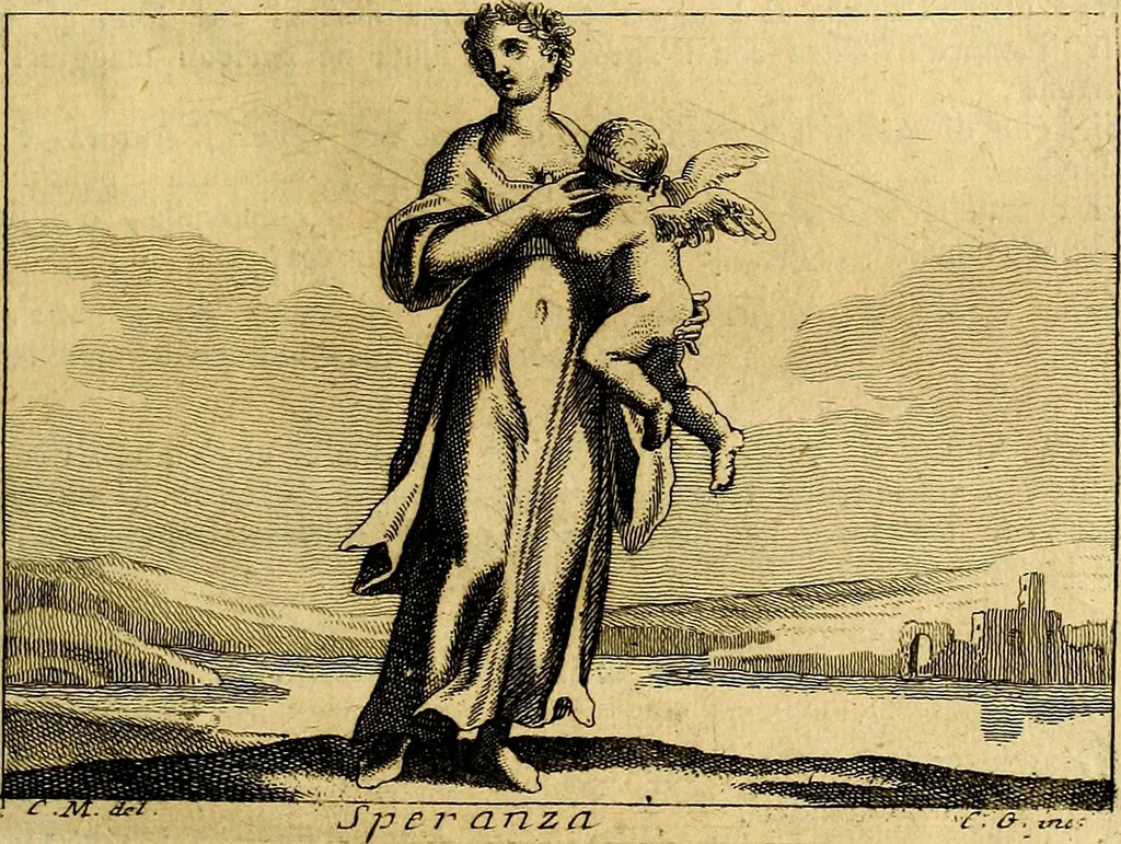 An illustration from Iconologia, 1764, leaf 220
