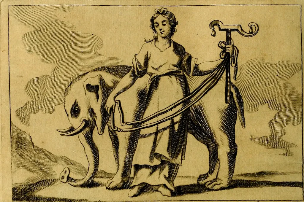 An illustration from Iconologia, 1764, leaf 281