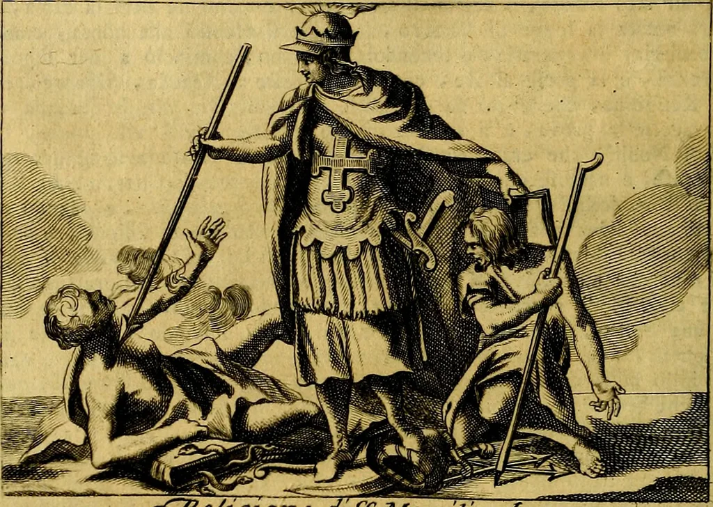 An illustration from Iconologia, 1764, leaf 33