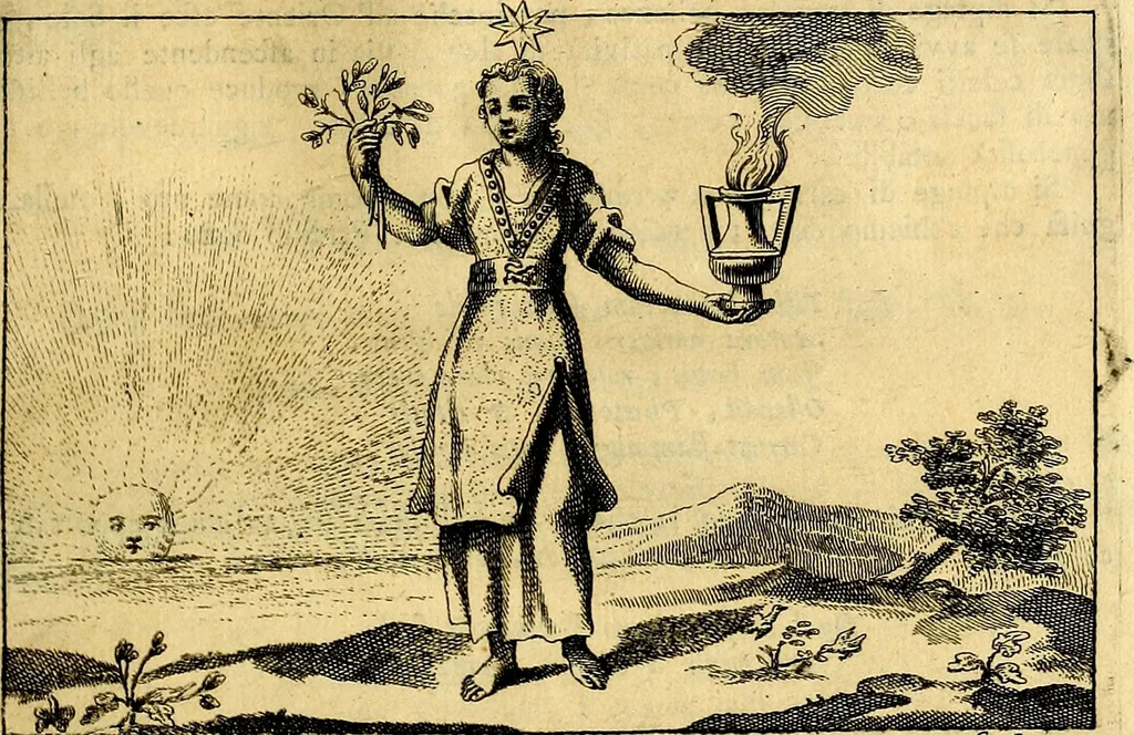 An illustration from Iconologia, 1764, leaf 344