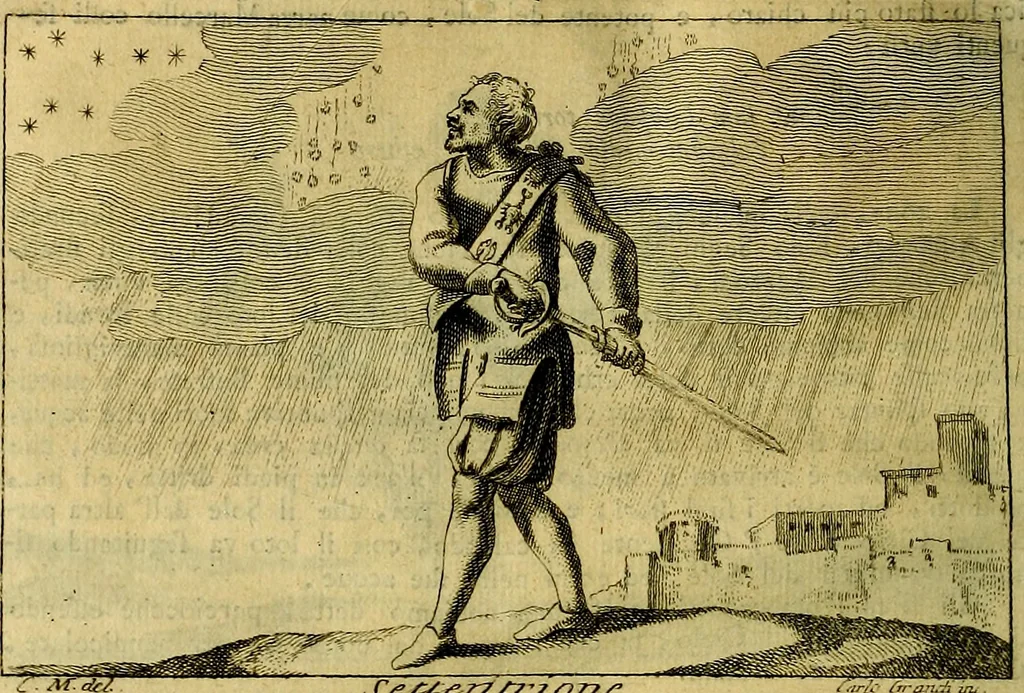 An illustration from Iconologia, 1764, leaf 349