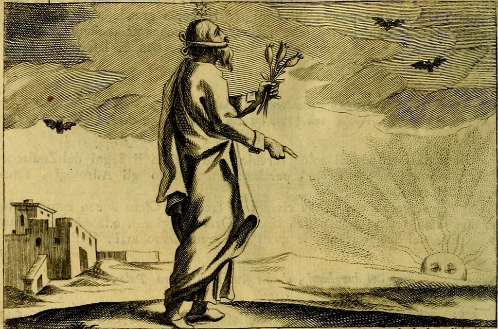 An illustration from Iconologia, 1764, leaf 351