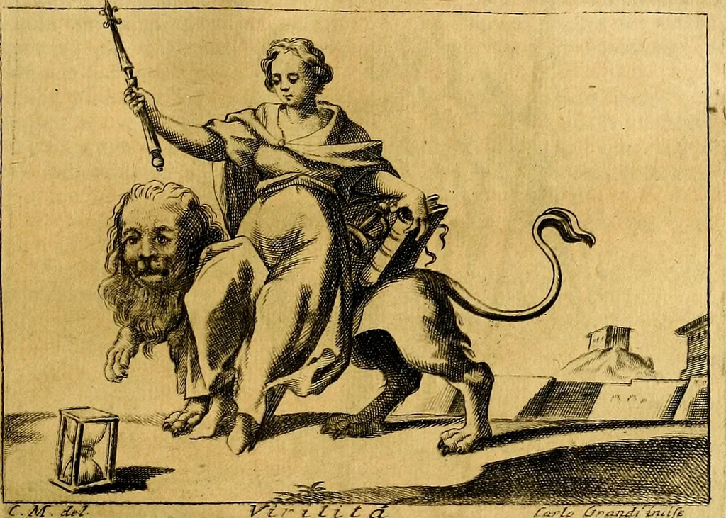 An illustration from Iconologia, 1764, leaf 384