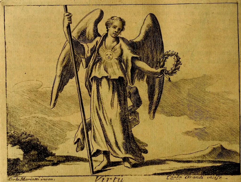An illustration from Iconologia, 1764, leaf 385
