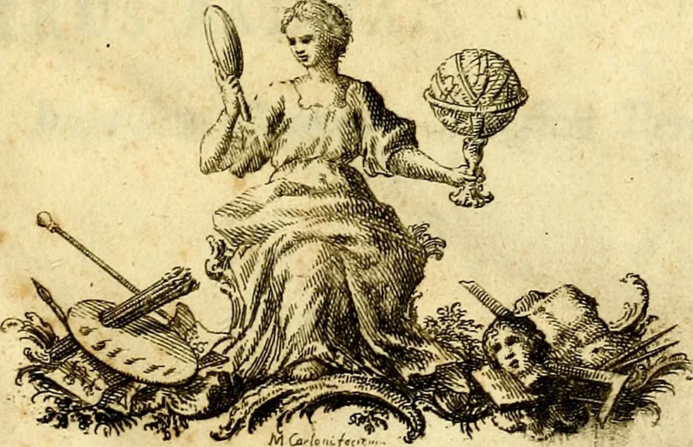 An illustration from Iconologia, 1764, leaf 4