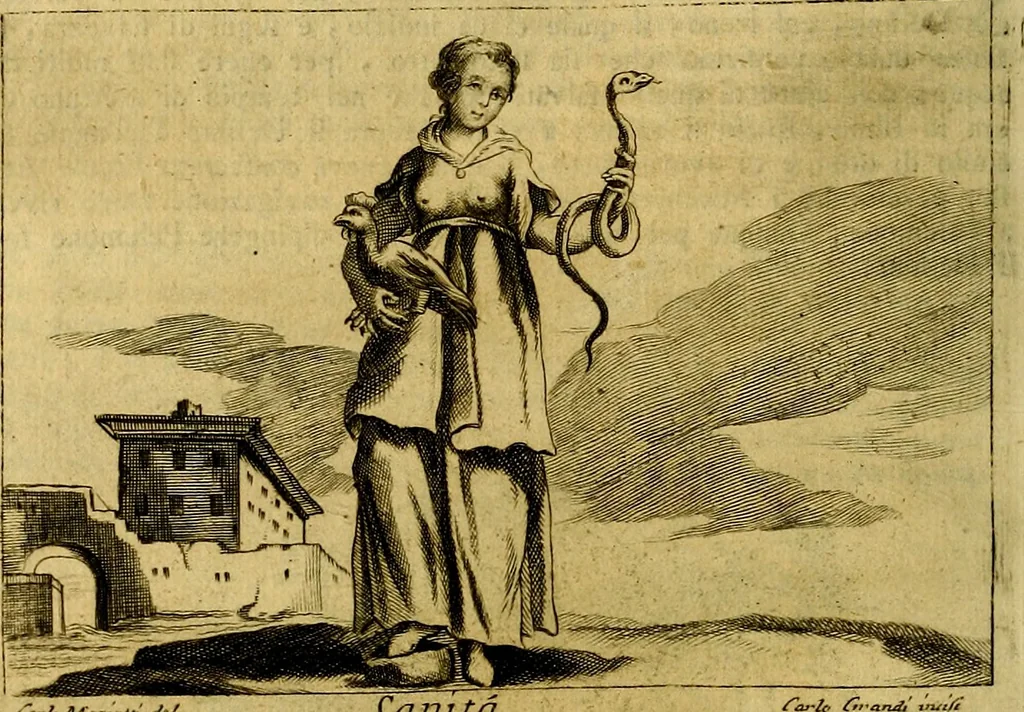 An illustration from Iconologia, 1764, leaf 73