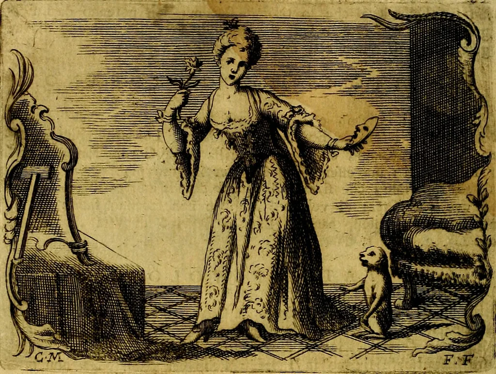 An illustration from Iconologia, 1764, leaf 105