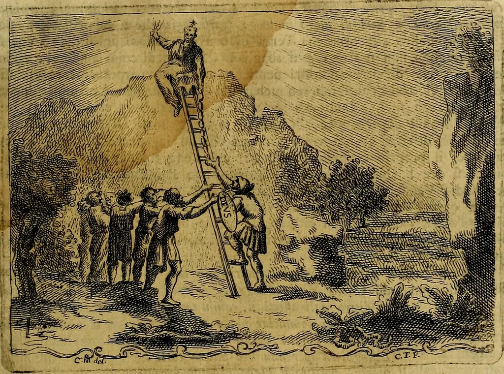An illustration from Iconologia, 1764, leaf 116