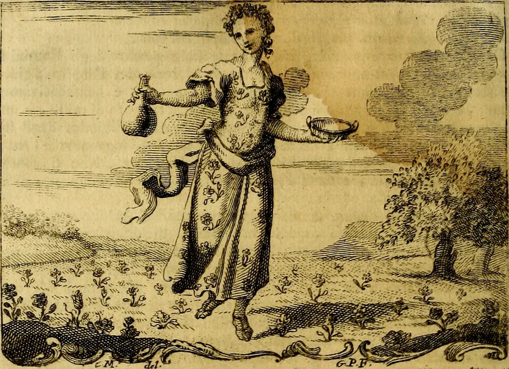 An illustration from Iconologia, 1764, leaf 129