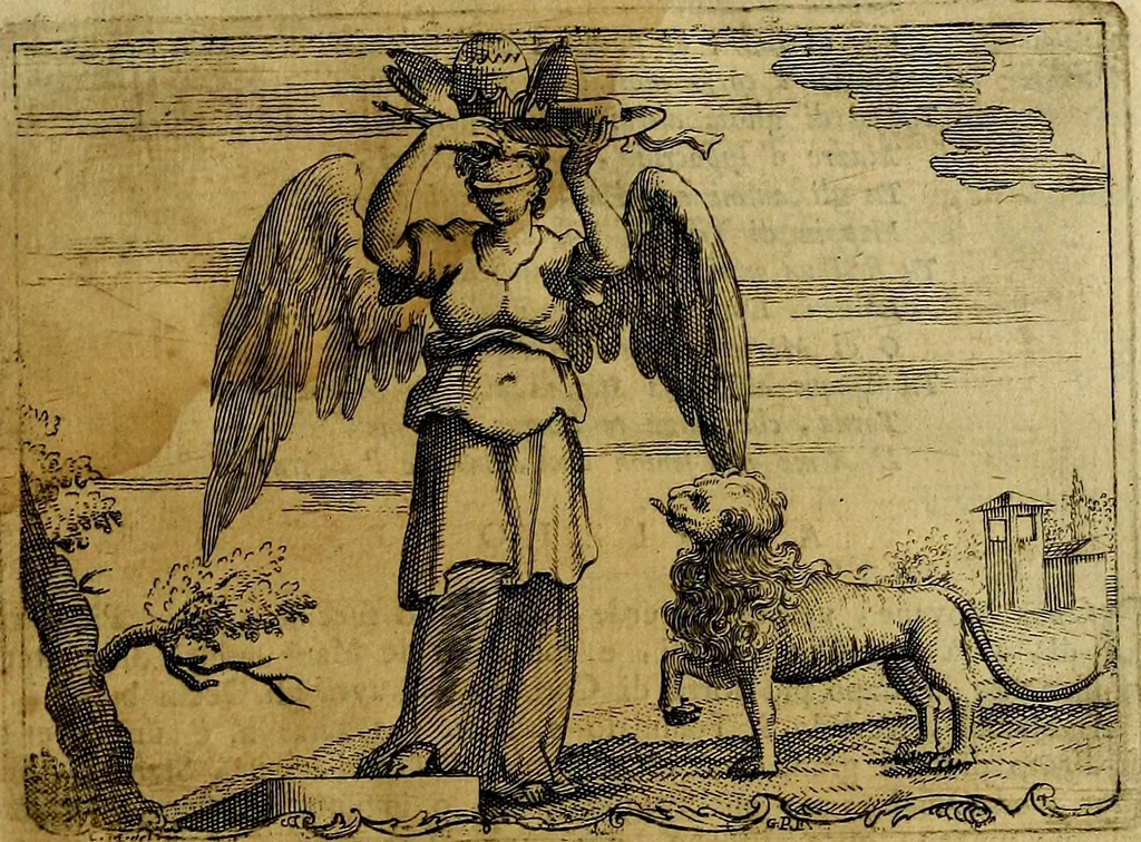 An illustration from Iconologia, 1764, leaf 138